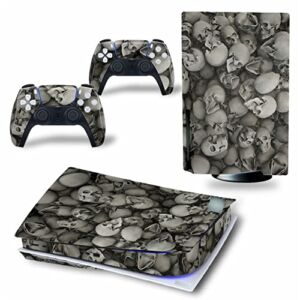 WREXIL LEEWEE for PS5 Skin Disc Edition & Digital Edition Console and Controller Vinyl Cover Skins Wraps Scratch Resistant, Compatible with for PS5 532389 No Foaming (Size : Disc Version)