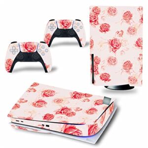 WREXIL LEEWEE for PS5 Skin Disc Edition & Digital Edition Console and Controller Vinyl Cover Skins Wraps Scratch Resistant, Compatible with for PS5 359265 No Foaming (Size : Digital Edition)