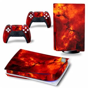 Top factory BUCEN for PS5 Skin Disc Edition & Digital Edition Console and Controller Vinyl Cover Skins Wraps Scratch Resistant, Compatible with for PS5 184401 Anti Scratch (Size : Disc Version)