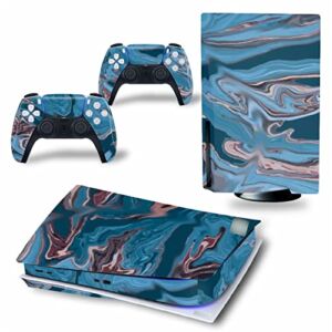 Top factory BUCEN for PS5 Skin Disc Edition & Digital Edition Console and Controller Vinyl Cover Skins Wraps Scratch Resistant, Compatible with for PS5 182253 Anti Scratch (Size : Disc Version)