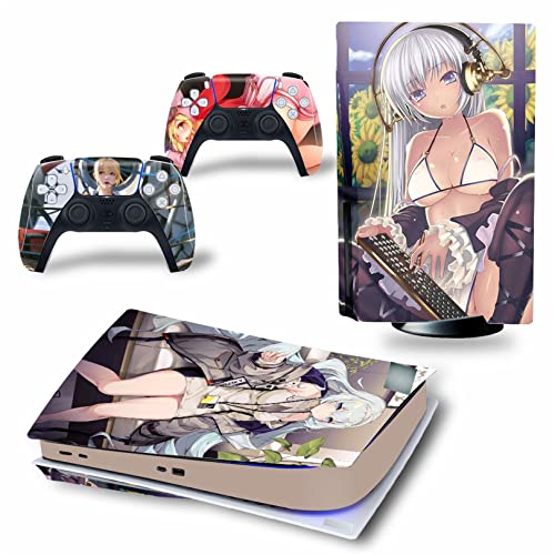 WREXIL LEEWEE for PS5 Skin Disc Edition & Digital Edition Console and Controller Vinyl Cover Skins Wraps Scratch Resistant, Compatible with for PS5 353219 No Foaming (Size : Digital Edition) | The Storepaperoomates Retail Market - Fast Affordable Shopping
