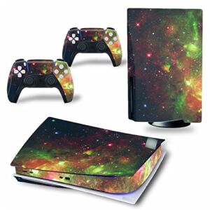 Top factory BUCEN for PS5 Skin Disc Edition & Digital Edition Console and Controller Vinyl Cover Skins Wraps Scratch Resistant, Compatible with for PS5 171701 Anti Scratch (Size : Digital Edition)