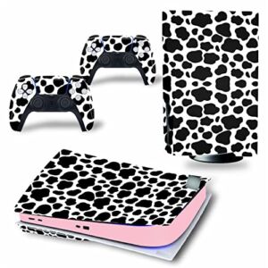 WREXIL LEEWEE for PS5 Skin Disc Edition & Digital Edition Console and Controller Vinyl Cover Skins Wraps Scratch Resistant, Compatible with for PS5 352384 No Foaming (Size : Digital Edition)