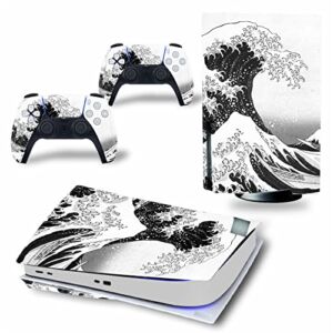 Top factory BUCEN for PS5 Skin Disc Edition & Digital Edition Console and Controller Vinyl Cover Skins Wraps Scratch Resistant, Compatible 46985 Anti Scratch (Size : Disc Version)