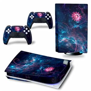 Top factory BUCEN for PS5 Skin Disc Edition & Digital Edition Console and Controller Vinyl Cover Skins Wraps Scratch Resistant, Compatible 29702 Anti Scratch (Size : Digital Edition)