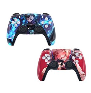 EBTY-Dreams Inc. – Set of 2 Toga Himiko, Dabi Vinyl Skin Sticker Decal Protector For Playstation 5 (PS5) Controllers