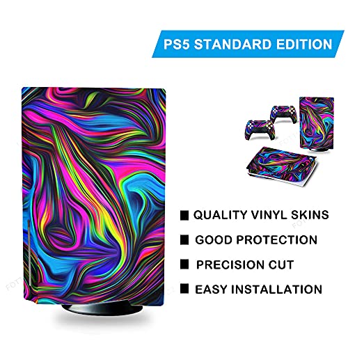 FOTTCZ Vinyl Decal Skin for PS5 Disk Edition Console and Controllers, Sticker for PS5 Disk Protective Accessories – Magic Space | The Storepaperoomates Retail Market - Fast Affordable Shopping