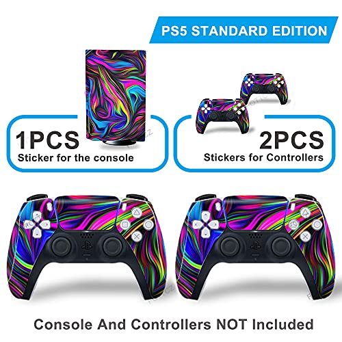 FOTTCZ Vinyl Decal Skin for PS5 Disk Edition Console and Controllers, Sticker for PS5 Disk Protective Accessories – Magic Space | The Storepaperoomates Retail Market - Fast Affordable Shopping