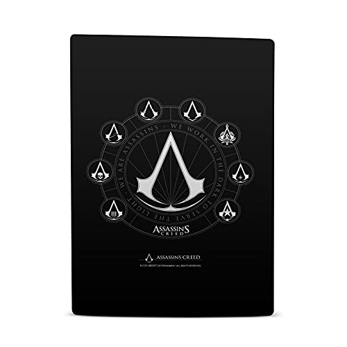 Head Case Designs Officially Licensed Assassin’s Creed Crests Legacy Logo Vinyl Faceplate Sticker Gaming Skin Case Cover Compatible with Sony Playstation 5 PS5 Digital Edition Console | The Storepaperoomates Retail Market - Fast Affordable Shopping