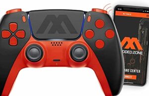 “MZ” SMART Rapid Fire Controller Compatible with PS5 Custom Modded Controller all shooter games & more