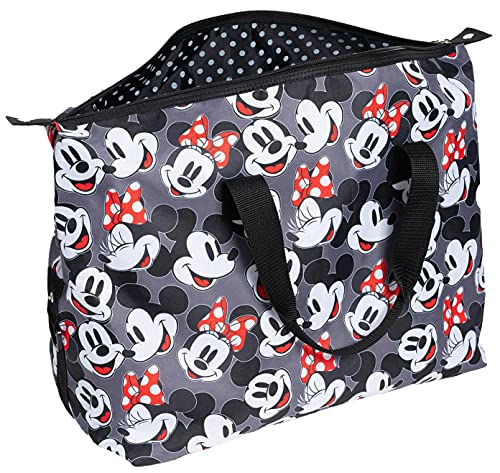 Disney Mickey & Minnie Mouse Tote Duffel Bag All Over Print Travel Carry-On | The Storepaperoomates Retail Market - Fast Affordable Shopping