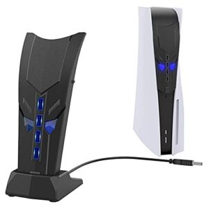PS5 USB Hub PS4 USB Splitter, Megadream 4-Port USB 2.0 Hub USB Expander Adapter Extension for Playstation 5/4/3, Xbox One/360, Xbox Series, Switch, PC, Tablet, Mac, Mouse, Keyboard with USB Station