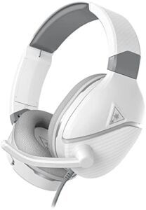 Turtle Beach Recon 200 Gen 2 Powered Gaming Headset for Xbox Series X, Xbox Series S, & Xbox One, PlayStation 5, PS4, Nintendo Switch, Mobile, & PC with 3.5mm connection – White