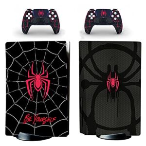 Decal Moments PS5 Standard Disc Console Controllers Skin Sticker Decals Red Spider