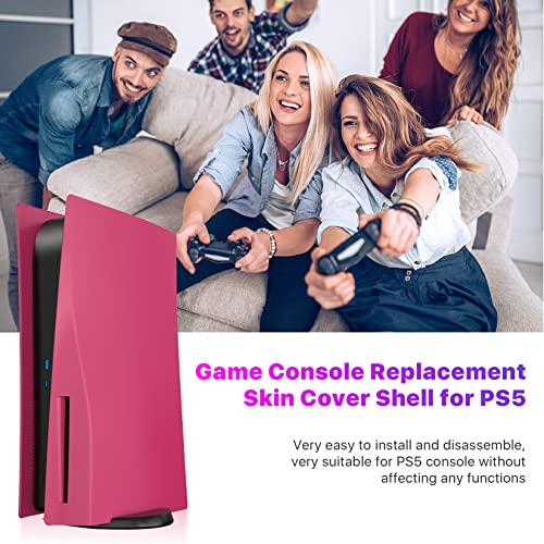 Cosmic Red PS5 Faceplates for PS5 Plates: PlayStation 5 Cover Hard Shockproof Side Case, ABS Anti-Scratch Dustproof Cover PS5 Shell Replacement, Accessories for PS5 Console Disc Edition | The Storepaperoomates Retail Market - Fast Affordable Shopping