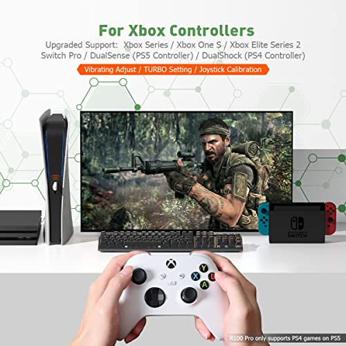 Controller Adapters, BIGBIG WON Wireless Controller Adapter for Xbox Series X|S Controller/Xbox One X|S Controller/Elite Series 2/PS5/PS4/Switch Controller Playing on PS4/Switch/Windows 11&10 PC (1pc) | The Storepaperoomates Retail Market - Fast Affordable Shopping