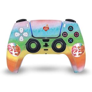 Head Case Designs Officially Licensed Care Bears Rainbow Classic Vinyl Faceplate Sticker Gaming Skin Case Cover Compatible with Sony Playstation 5 PS5 DualSense Controller