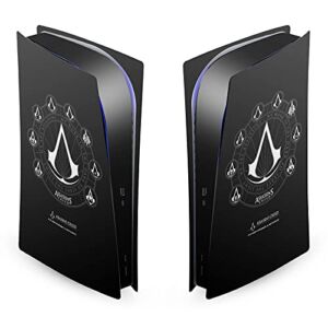 Head Case Designs Officially Licensed Assassin’s Creed Crests Legacy Logo Matte Vinyl Faceplate Sticker Gaming Skin Case Cover Compatible with Sony Playstation 5 PS5 Digital Edition Console