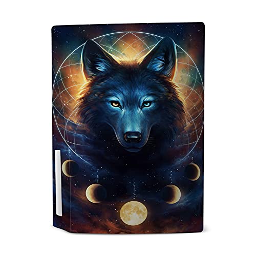 Head Case Designs Officially Licensed Jonas JoJoesArt Jödicke Dreamcatcher Wolf Art Mix Vinyl Faceplate Sticker Gaming Skin Case Cover Compatible with Sony Playstation 5 PS5 Disc Edition Console | The Storepaperoomates Retail Market - Fast Affordable Shopping