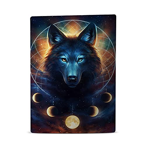 Head Case Designs Officially Licensed Jonas JoJoesArt Jödicke Dreamcatcher Wolf Art Mix Vinyl Faceplate Sticker Gaming Skin Case Cover Compatible with Sony Playstation 5 PS5 Disc Edition Console | The Storepaperoomates Retail Market - Fast Affordable Shopping