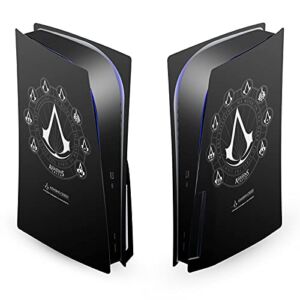 Head Case Designs Officially Licensed Assassin’s Creed Crests Legacy Logo Vinyl Faceplate Sticker Gaming Skin Case Cover Compatible with Sony Playstation 5 PS5 Disc Edition Console