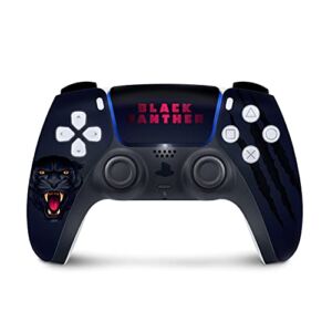 TACKY DESIGN PS5 Black panther Skin For PS5 CONTROLLER SKIN, Vinyl 3M Stickers ps5 controller cover Decal Full wrap ps5 skins