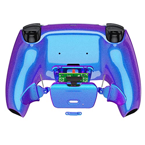 eXtremeRate Chameleon Purple Blue Programable Rise 2.0 Remap Kit for PS5 Controller, Upgrade Board & Redesigned Back Shell & Back Button Attachment for PS5 Controller – Controller NOT Included | The Storepaperoomates Retail Market - Fast Affordable Shopping