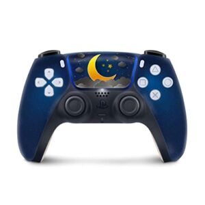 TACKY DESIGN PS5 skin BLUE Clouds Skin For PS5 CONTROLLER SKIN MOON, Vinyl 3M Stickers ps5 controller cover Decal Full wrap ps5 skins