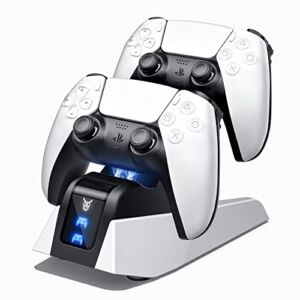 Dual Controller Charging Stand,Charging Station with Fast Charging,Dual Controller Charging Stand with LED Indicator