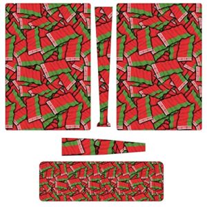 Belarusian Flag Compatible with PS5 console and controller sticker skin, durable, scratch-resistant, and bubble-free (digital version)