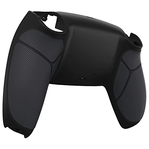 eXtremeRate Black Performance Rubberized Grip Custom Back Housing Bottom Shell Compatible with ps5 Controller, Replacement Back Shell Cover Compatible with ps5 Controller | The Storepaperoomates Retail Market - Fast Affordable Shopping