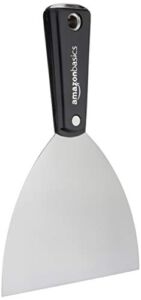 Amazon Basics 5″ Flex Nylon Handle Putty Knife with Hammer End