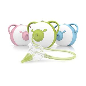 Nosiboo Pro Baby Electric Nasal Aspirator/Nose Sucker – 110V Nose Cleaner – Adjustable Nose Suction Power (Blue)