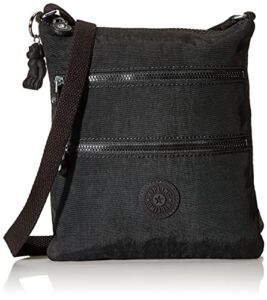 Kipling Keiko Mini Crossbody Bag, Black Noir, 8″L x 9″H x 1.25″D
