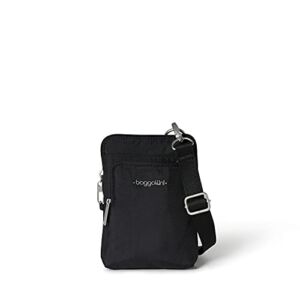 Baggallini Securtex® Anti-theft Activity Crossbody Bag Cross Body, Black, One Size US