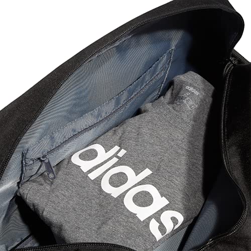 adidas Graphic Duffel Bag, Black/White, One Size | The Storepaperoomates Retail Market - Fast Affordable Shopping