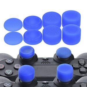 9CDeer Performance Joystick Analog Stick Thumb Grips Set of 6 Compatible with PS5, PS4, Xbox Series X/S Xbox One, Switch Pro Controller Blue st