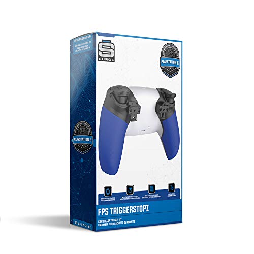 Surge TriggerStopz Playstation 5 Controller Trigger Kit (8pcs) w/ Adjustable Trigger Stops for DualSense Controller, Customizable, Superior Grip, Enhanced Comfort | The Storepaperoomates Retail Market - Fast Affordable Shopping
