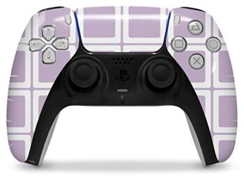 WraptorSkinz Skin Wrap compatible with the Sony PS5 DualSense Controller Squared Lavender (CONTROLLER NOT INCLUDED) | The Storepaperoomates Retail Market - Fast Affordable Shopping