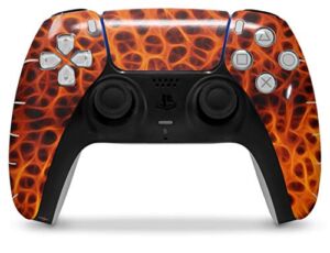 WraptorSkinz Skin Wrap compatible with the Sony PS5 DualSense Controller Fractal Fur Cheetah (CONTROLLER NOT INCLUDED)