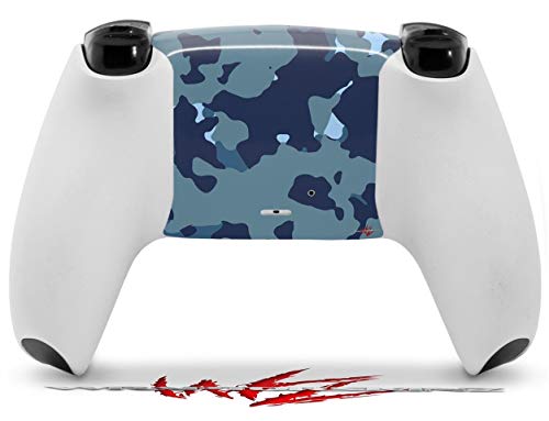WraptorSkinz Skin Wrap compatible with the Sony PS5 DualSense Controller WraptorCamo Old School Camouflage Camo Navy (CONTROLLER NOT INCLUDED) | The Storepaperoomates Retail Market - Fast Affordable Shopping