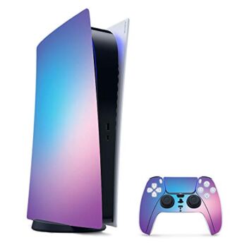 MightySkins Skin Compatible with PS5 / Playstation 5 Digital Edition Bundle – Royal Haze | Protective, Durable, and Unique Vinyl Decal wrap Cover | Easy to Apply and Change Styles | Made in The USA | The Storepaperoomates Retail Market - Fast Affordable Shopping