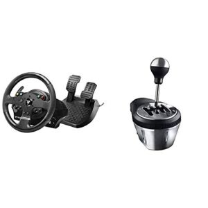 Thrustmaster TMX Force Feedback Racing Wheel for Xbox One and Windows & TH8A Add-On Gearbox Shifter for PC, PS3, PS4 and Xbox One