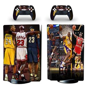 Decal Moments PS5 Standard Disc Console Controllers Full Body Vinyl Skin Sticker Decals for Playstation 5 Console and Controllers Legends