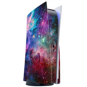 ITS A SKIN Skins Compatible with Sony Playstation 5 Console Disc Edition – Protective Decal Overlay stickers wrap cover – Colorful Space Gasses