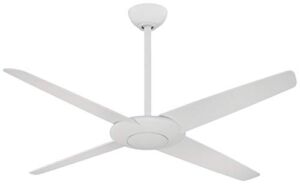 Minka-Aire F738D-WHF Pancake 52 Inch Ceiling Fan with DC Motor in Flat White Finish