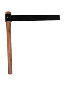 Shingle Froe Tool and Kindling Axe for Splitting Firewood,15in Premium Forged Blade Shingle Froe with 18in Wooden Handle, Froe Axe, Kindling Axe, Wood Froe Tool