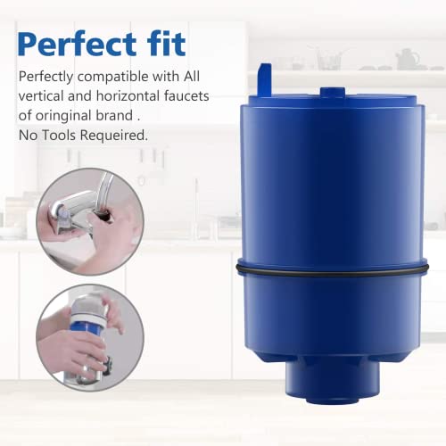GLACIER FRESH Replacement for PUR® Water Filter Faucet, Replacement for RF9999® and RF-3375, Compatible with All Pur® Faucet Mount Filtration Systems, 3 Pack | The Storepaperoomates Retail Market - Fast Affordable Shopping