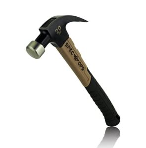 Spec Ops Tools 20 oz Curved Claw Fiberglass Hammer