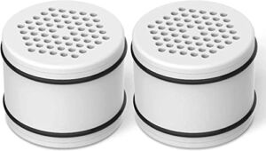 Waterspecialist WHR-140 Shower Filter Replacement Cartridge for Culligan WHR-140, WSH-C125, ISH-100, HSH-C135, Shower Head Water Filter, with Advanced KDF Filtration Material, Pack of 2